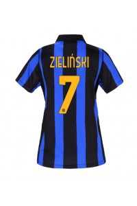 Inter Milan Piotr Zielinski #7 Fotballdrakt Hjemme Klær Dame 2026-27 Korte ermer